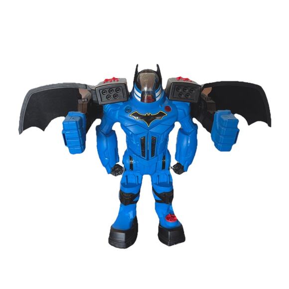 Fisher-Price Imaginext DC Super Friends Batbot Xtreme Robot Playset No Missals. - Picture 1 of 6
